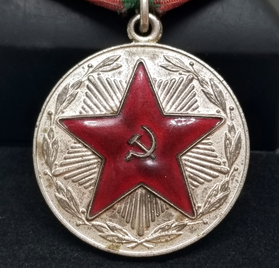 2. DÜNYA SAVAŞI SOVYET RUSYA 1. DERECE KUSURSUZ HİZMET MADALYASI