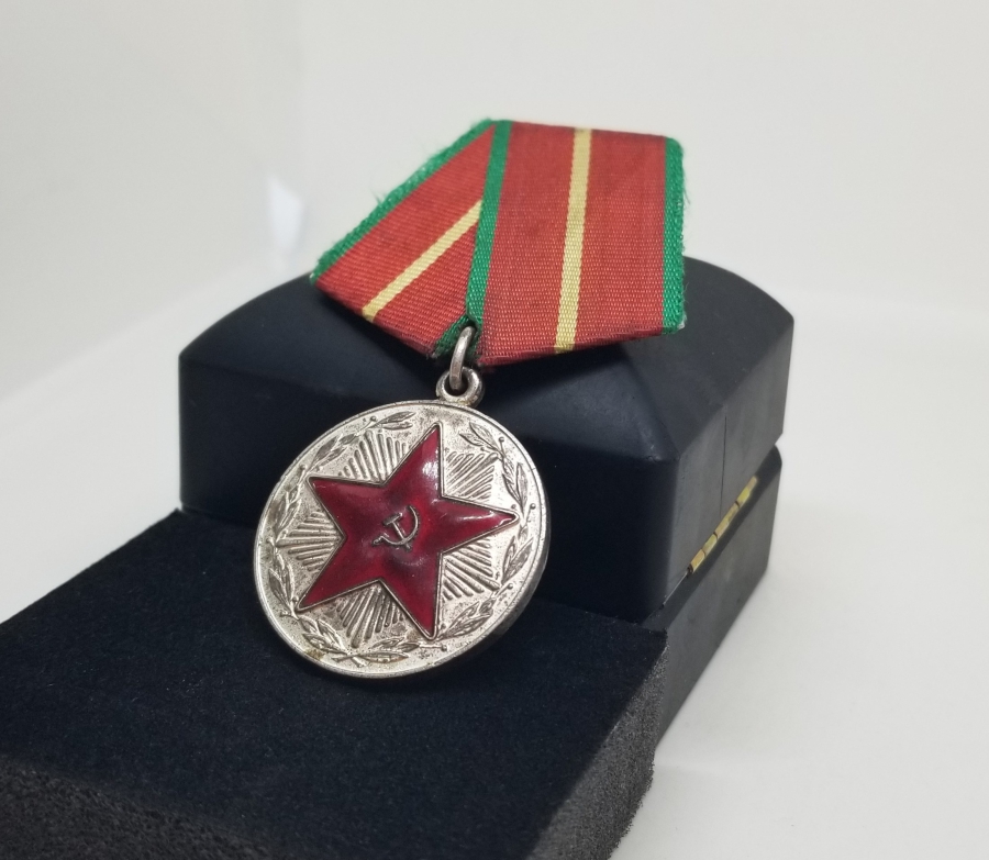 2. DÜNYA SAVAŞI SOVYET RUSYA 1. DERECE KUSURSUZ HİZMET MADALYASI