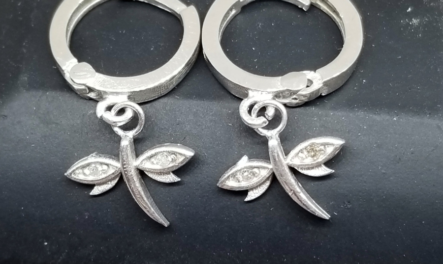 PIRLANTA TAŞLI ÖZEL YAPIM KÜPE