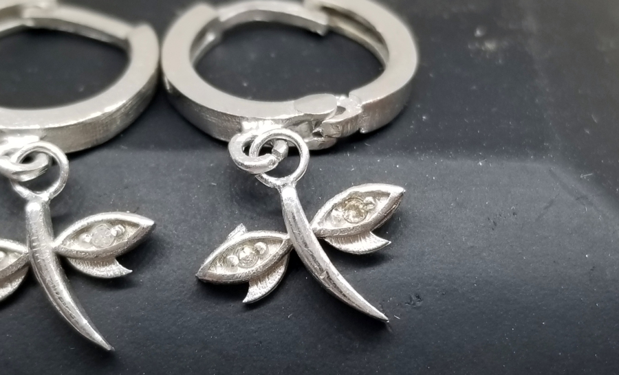 PIRLANTA TAŞLI ÖZEL YAPIM KÜPE