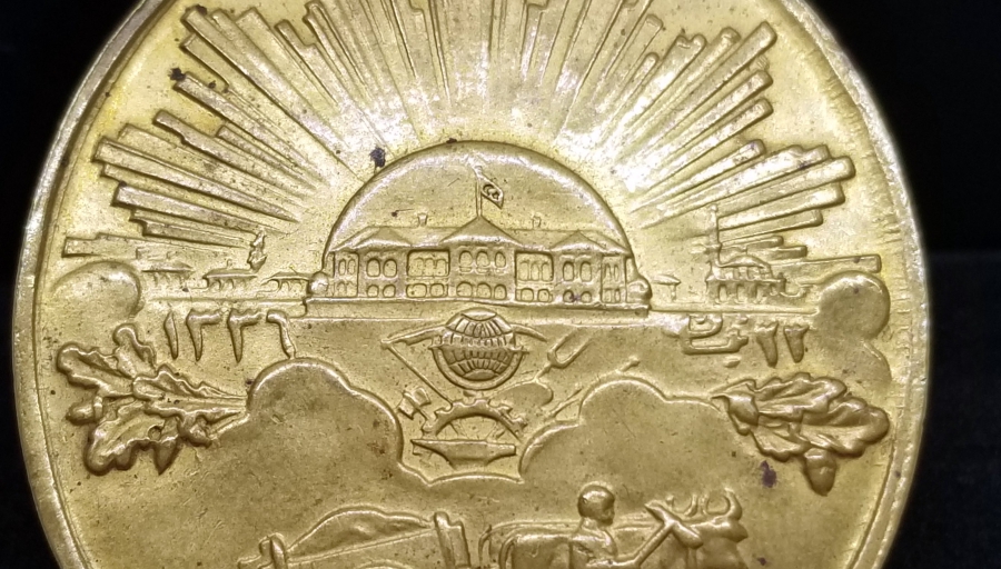 ESKİ YAZI İSTİKLAL MADALYASI - KIRMIZI ŞERİTLİ İSTİKLAL SAVAŞI MADALYASI