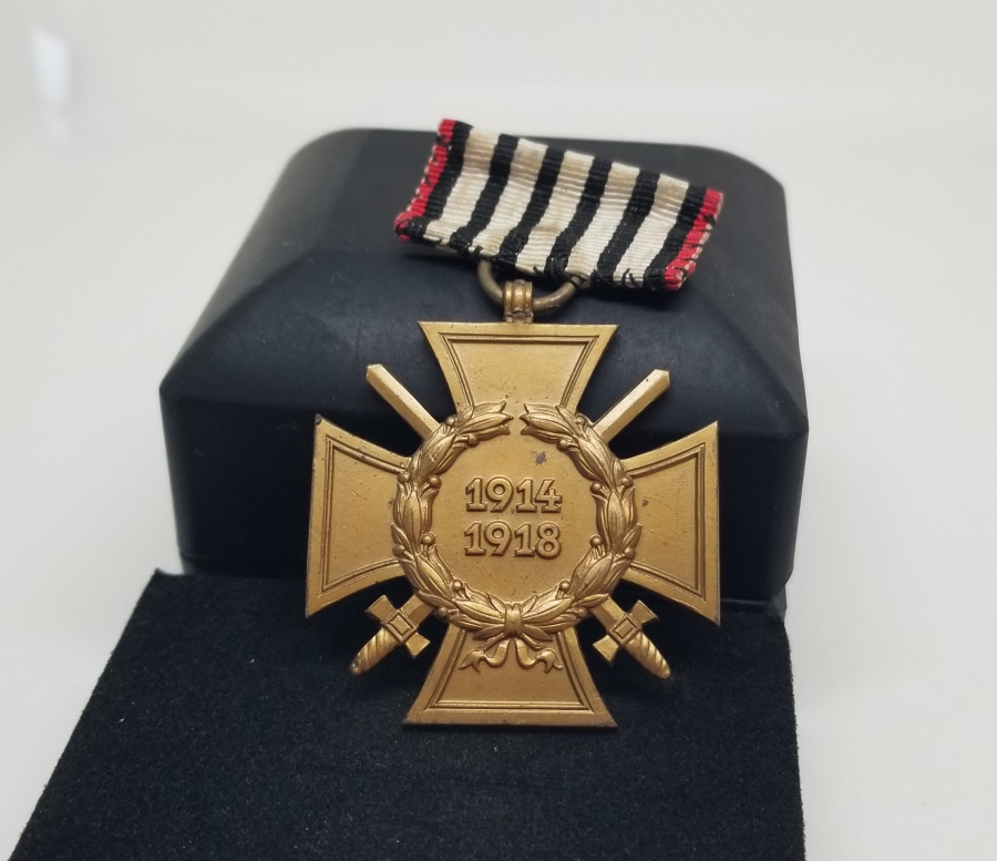 ORİJİNAL ASKISIYLA 1. DÜNYA SAVAŞI DÖNEMİ ALMAN LİYAKAT MADALYASI