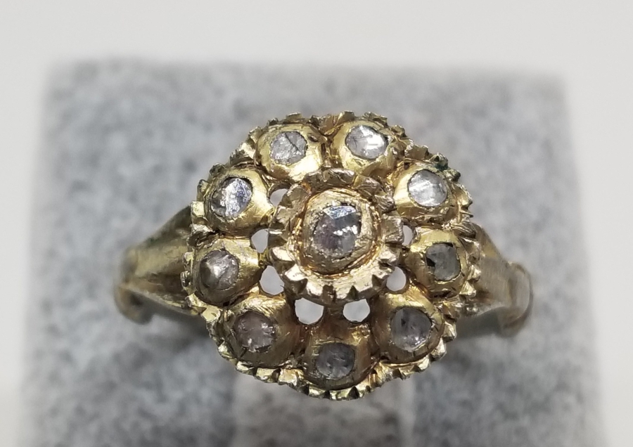 OSMANLI DÖNEMİ ELMAS TAŞLI YÜZÜK