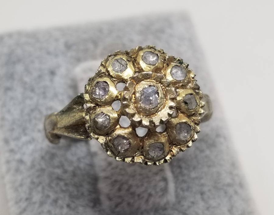 OSMANLI DÖNEMİ ELMAS TAŞLI YÜZÜK