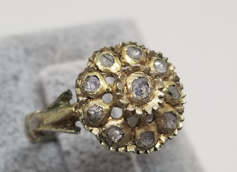 OSMANLI DÖNEMİ ELMAS TAŞLI YÜZÜK