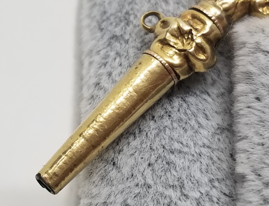 OSMANLI DÖNEMİ ALTIN CEP SAATİ KURMA ANAHTARI