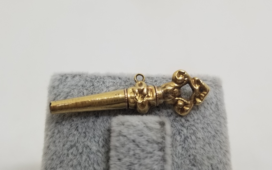 OSMANLI DÖNEMİ ALTIN CEP SAATİ KURMA ANAHTARI