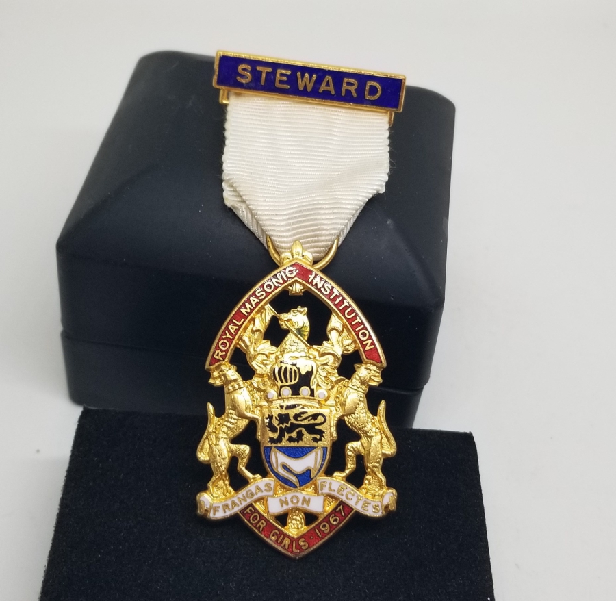 1967 TARİHLİ MİNELİ MASONİK MADALYA