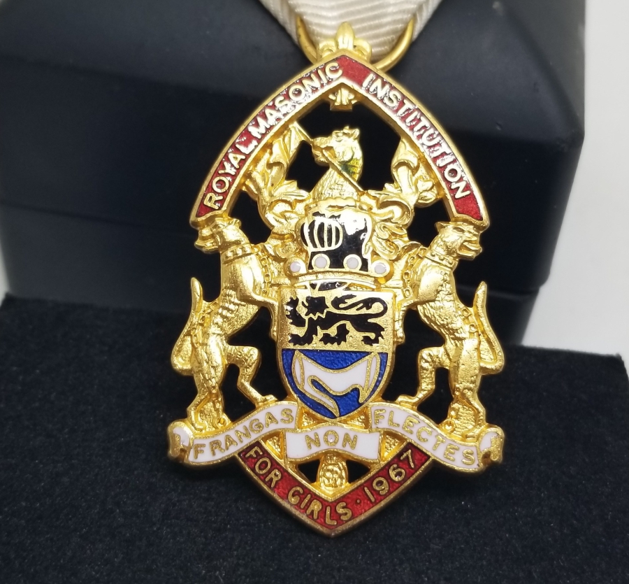 1967 TARİHLİ MİNELİ MASONİK MADALYA