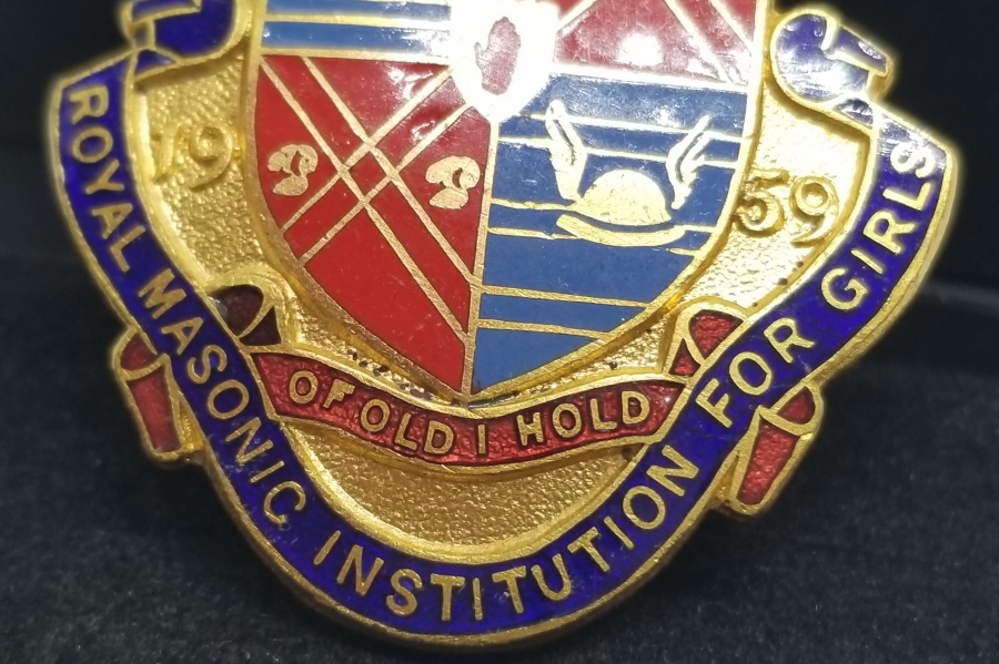 ORİJİNAL ASKISIYLA ANTİKA MASONİK MADALYA