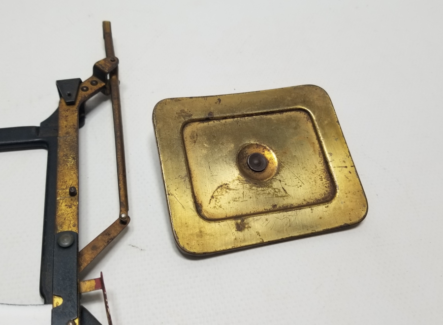 PORSELEN KADRANLI ANTİKA POSTA TERAZİSİ