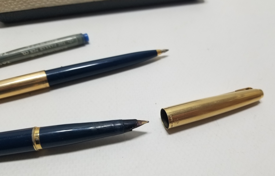 ORİJİNAL KUTUSUNDA PARKER MARKA ANTİKA KALEM TAKIMI