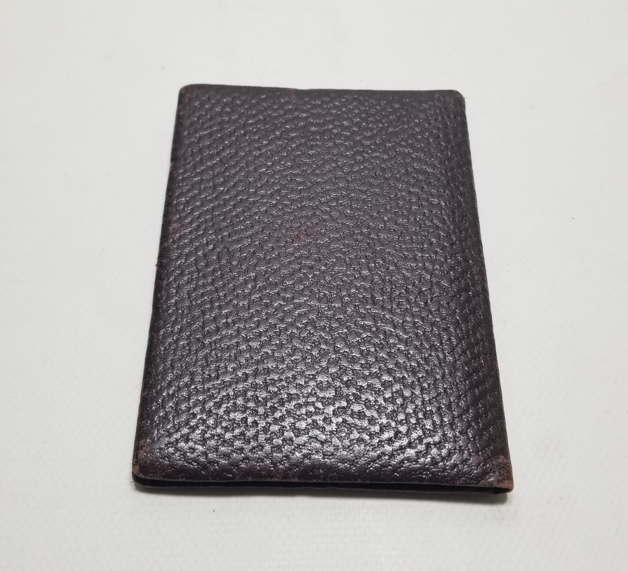 CUMHURİYET BAŞLARI ANTİKA EVLENME CÜZDANI