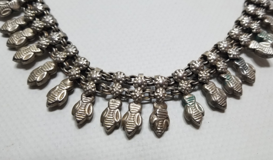 TAMAMI EL YAPIMI TÜRKMEN İŞİ ANTİKA GERDANLIK