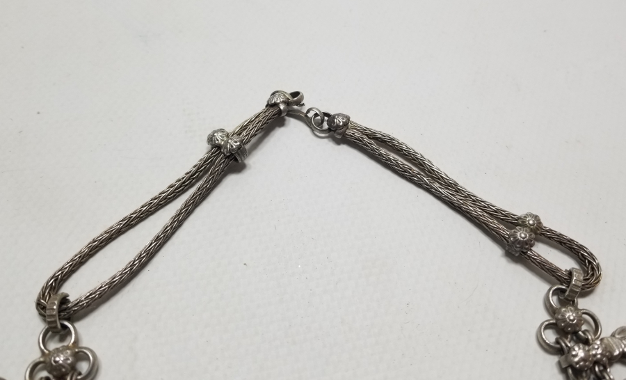 TAMAMI EL YAPIMI TÜRKMEN İŞİ ANTİKA GERDANLIK