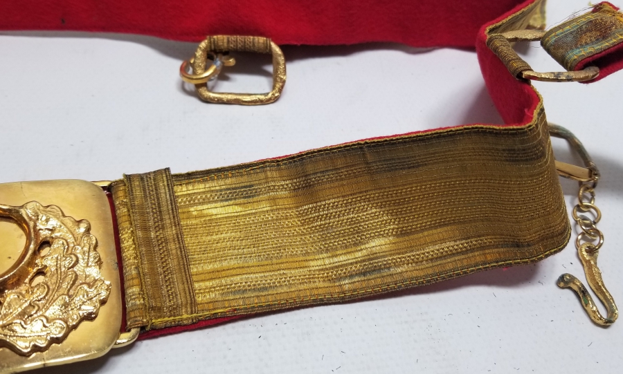 ANTİKA SUBAY KEMER TAKIMI