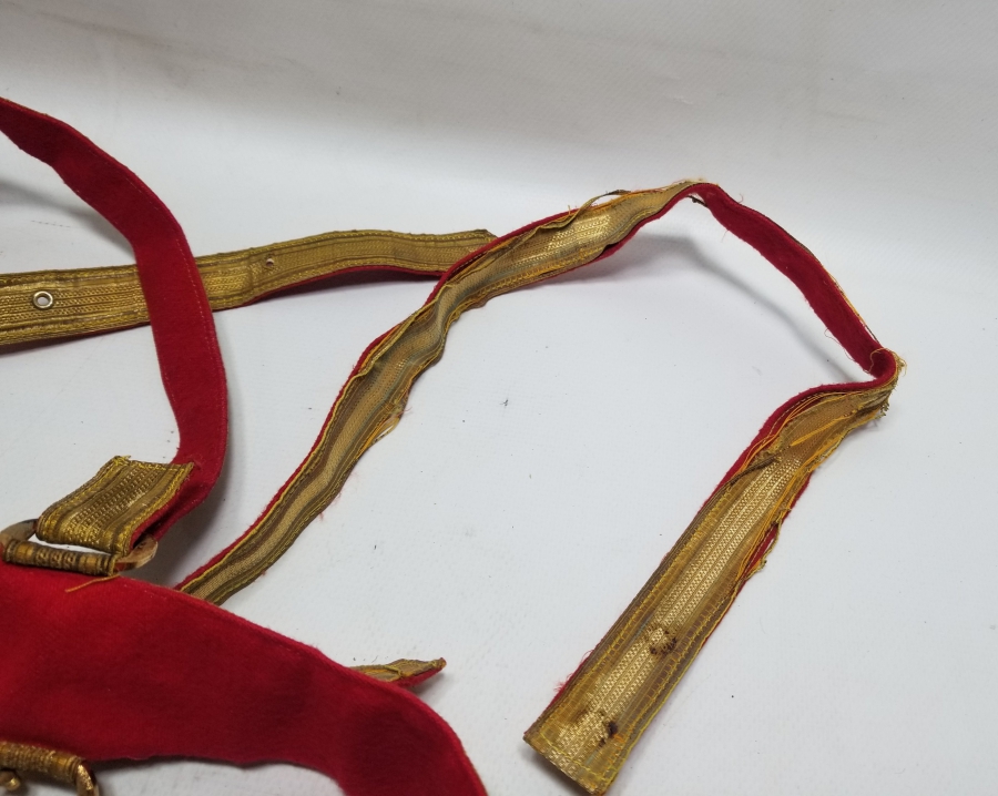 ANTİKA SUBAY KEMER TAKIMI