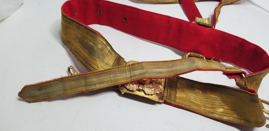 ANTİKA SUBAY KEMER TAKIMI