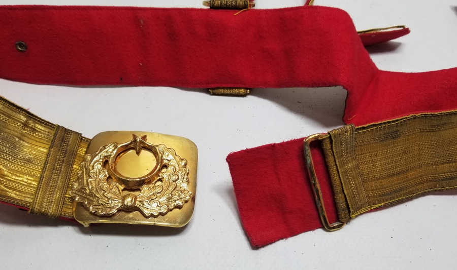 ANTİKA SUBAY KEMER TAKIMI