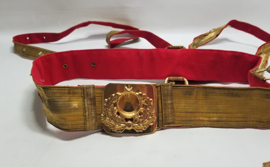 ANTİKA SUBAY KEMER TAKIMI