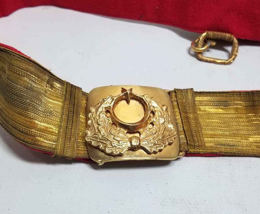 ANTİKA SUBAY KEMER TAKIMI