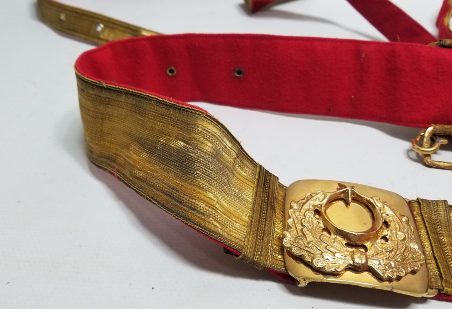 ANTİKA SUBAY KEMER TAKIMI