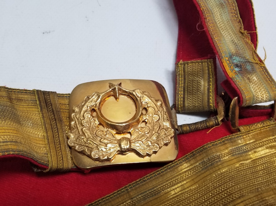 ANTİKA SUBAY KEMER TAKIMI