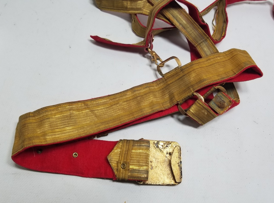 ANTİKA SUBAY KEMER TAKIMI