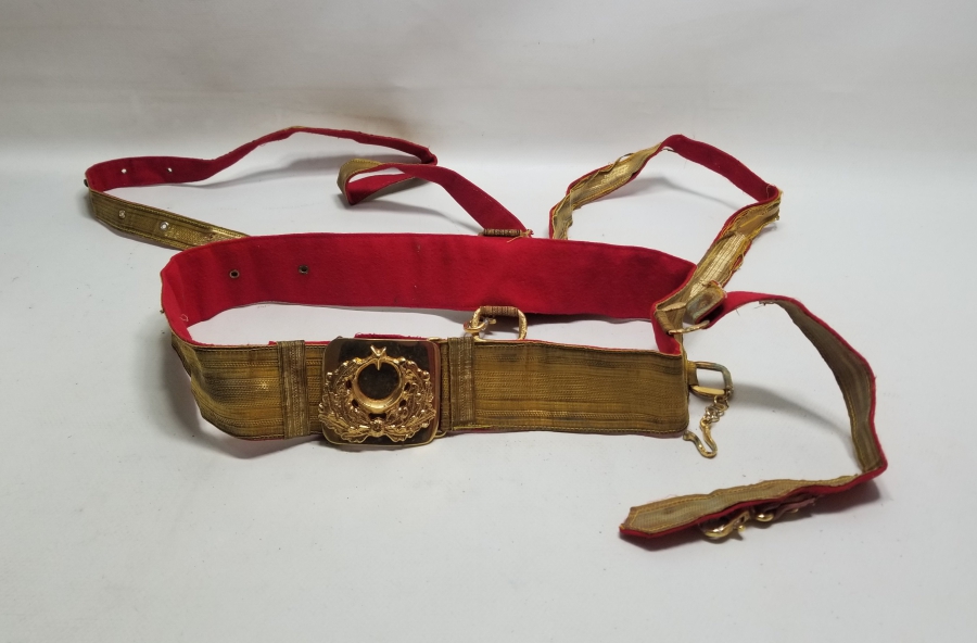 ANTİKA SUBAY KEMER TAKIMI