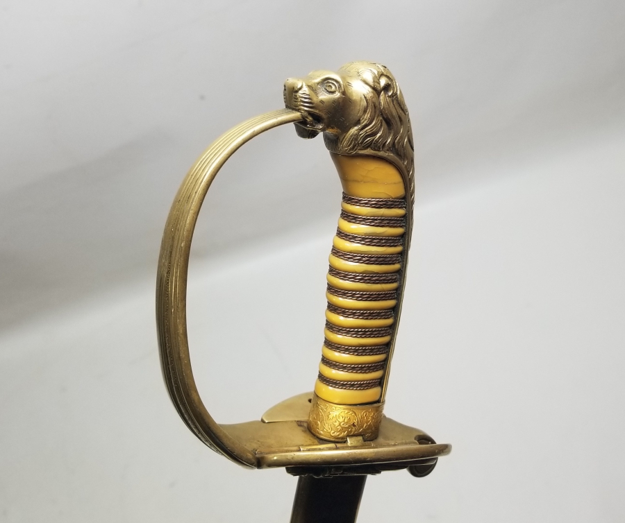 MORS DİŞİ SAPLI ÇOK NADİR OSMANLI DENİZCİ PAŞA KILICI