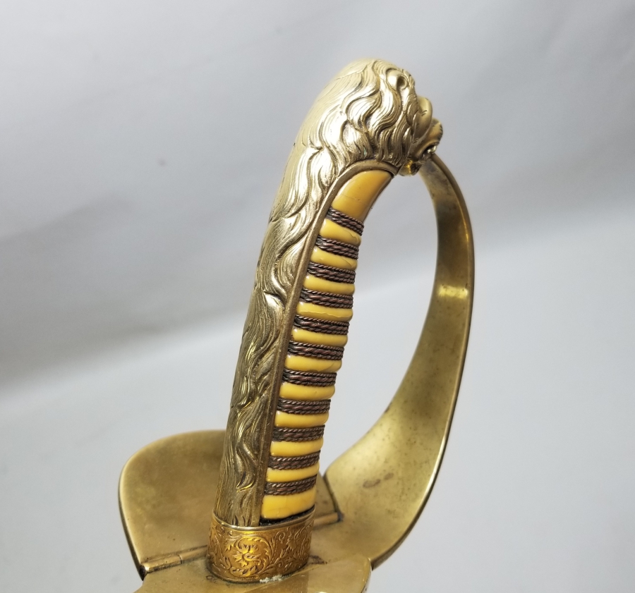 MORS DİŞİ SAPLI ÇOK NADİR OSMANLI DENİZCİ PAŞA KILICI