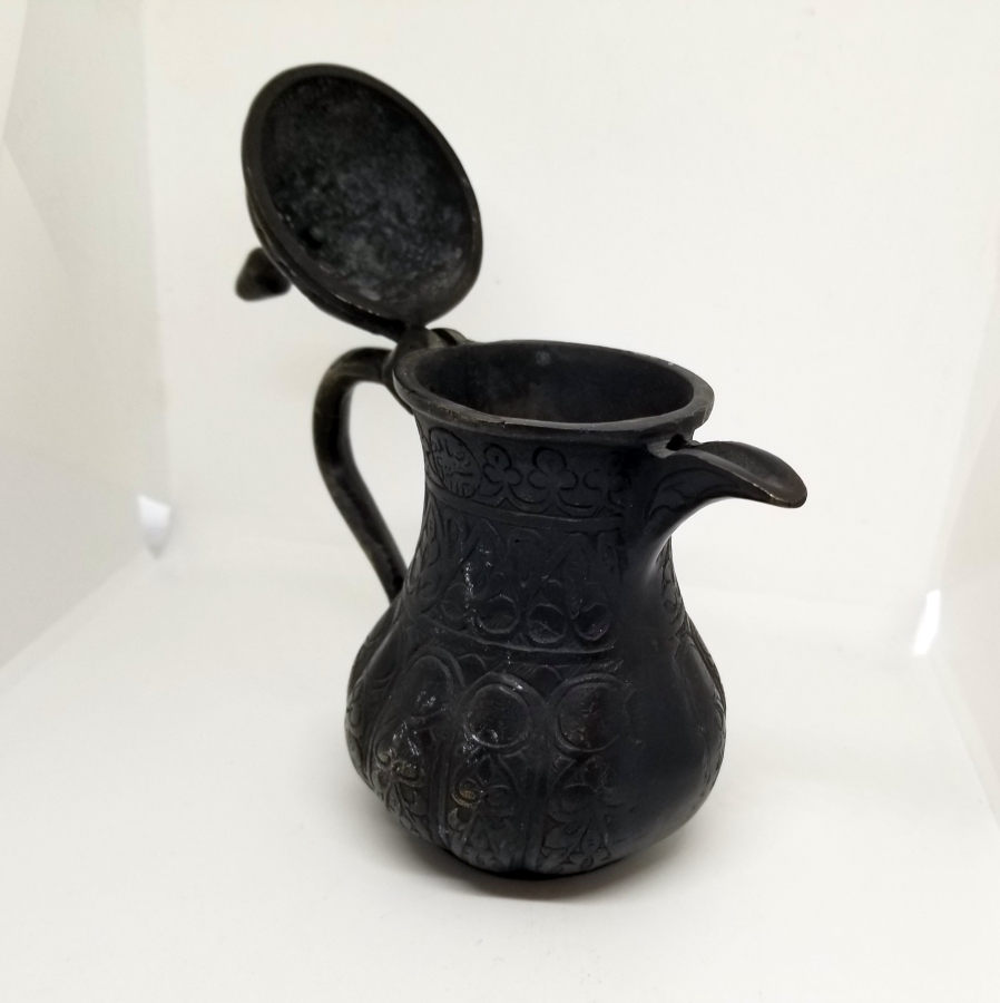 BRONZ DÖKÜM GAZİANTEP YAPIMI KAHVEDAN - MIRRA