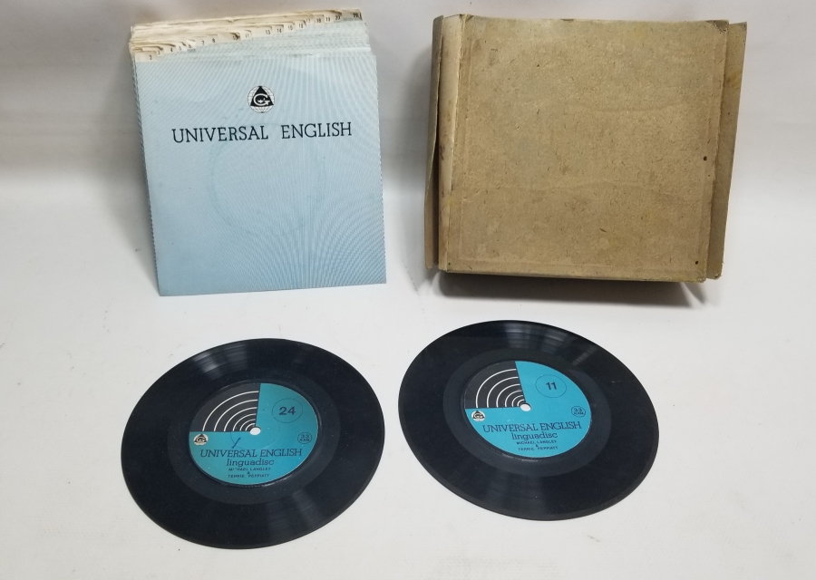 İNGİLİZCE ÖĞRENİMİ KONULU ANTİKA PLAK TAKIMI