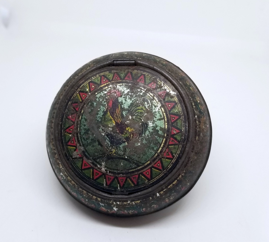 CONSTANTINOPLE YAZILI OSMANLI DÖNEMİ KAPAKLI KUTU