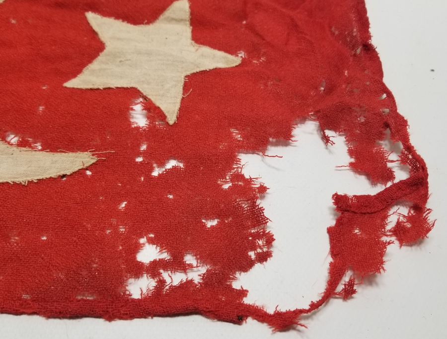 1. DÜNYA SAVAŞI DÖNEMİ NADİR TİPTE OSMANLI BAYRAK