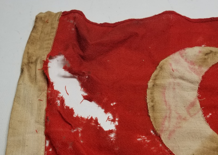 1. DÜNYA SAVAŞI DÖNEMİ NADİR TİPTE OSMANLI BAYRAK