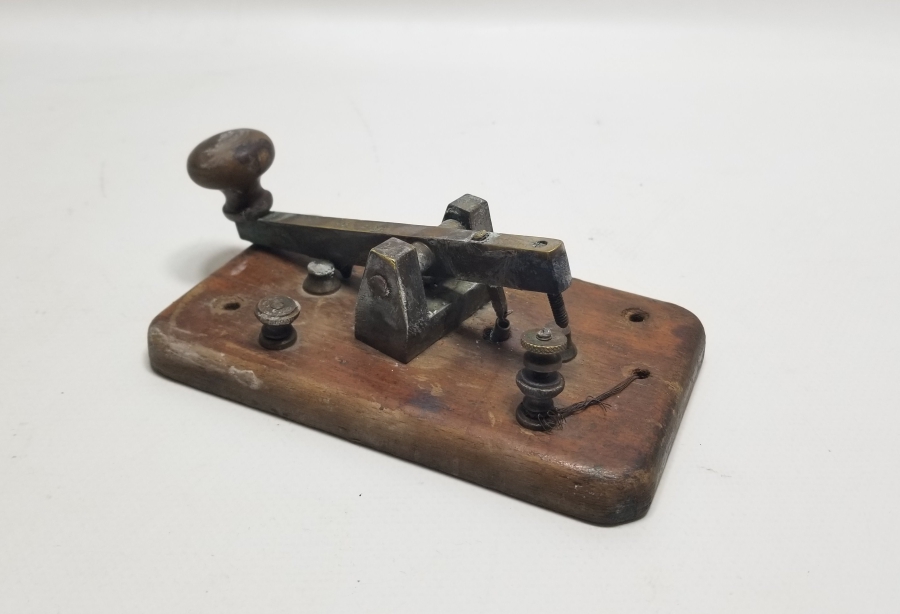 ÜZERİ BURSA YAZILI OSMANLI DÖNEMİ NADİR TİPTE TELGRAF MANİPÜLESİ