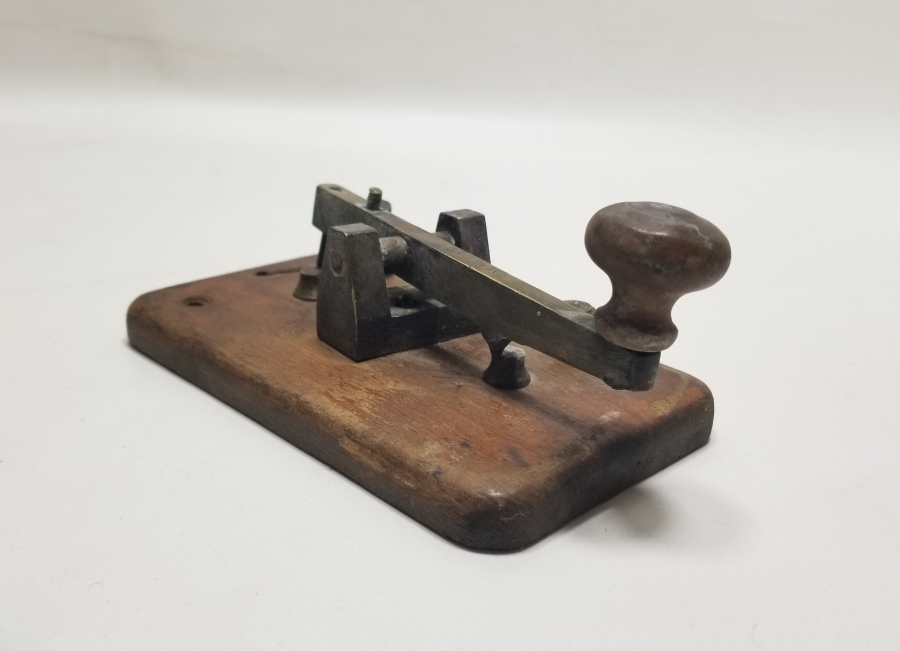 ÜZERİ BURSA YAZILI OSMANLI DÖNEMİ NADİR TİPTE TELGRAF MANİPÜLESİ