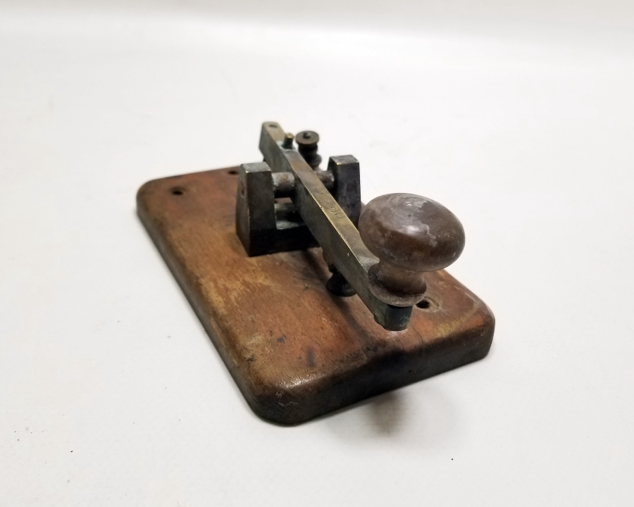 ÜZERİ BURSA YAZILI OSMANLI DÖNEMİ NADİR TİPTE TELGRAF MANİPÜLESİ