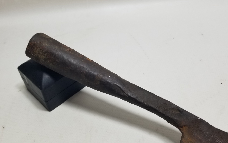 MEŞHUR BURSALI EMİN USTA YAPIMI NADİR TİPTE ÜZERİ OSMANLICA YAZILI BURSA İŞİ TIRPAN