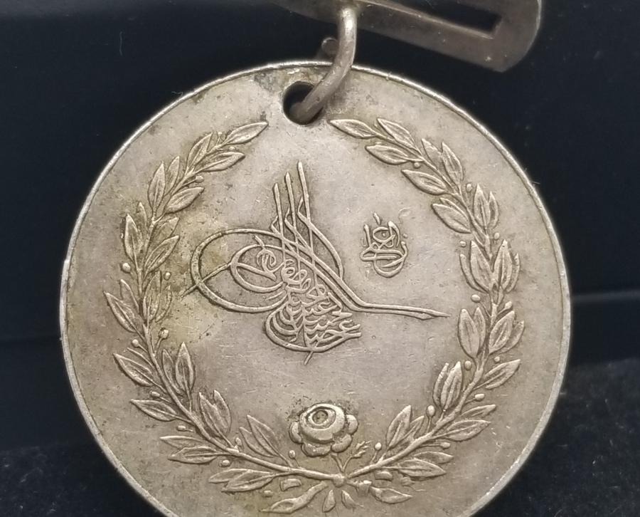 OSMANLI DÖNEMİ GÜMÜŞ YUNAN HARBİ MADALYASI