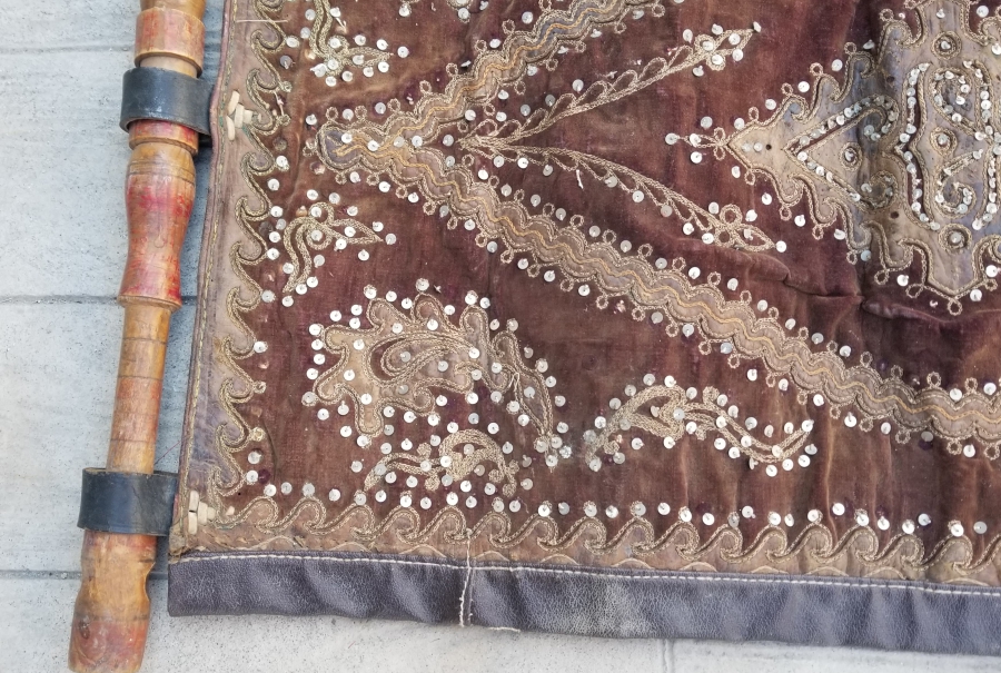 OSMANLI DÖNEMİ SIRMA İŞÇİLİKLİ NADİR BEY İŞİ BEŞİK