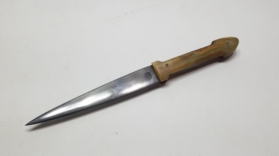 ÜZERİ TUĞRA FİGÜRLÜ USTA DAMGALI NADİR TİPTE OSMANLI ÇERKES KAMASI