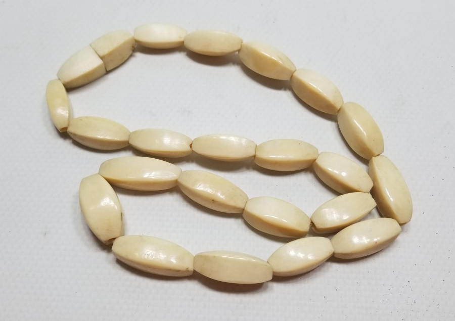 OSMANLI DÖNEMİ EL YAPIMI FİLDİŞİ GERDANLIK