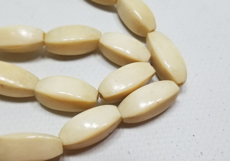 OSMANLI DÖNEMİ EL YAPIMI FİLDİŞİ GERDANLIK