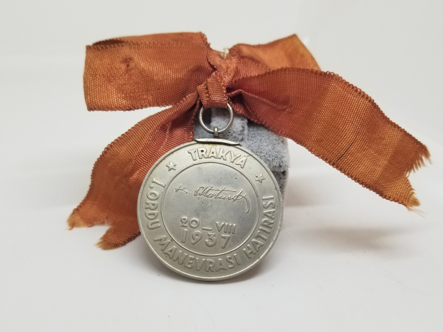 TRAKYA 1.ORDU MANEVRASI HATIRASI MADALYA