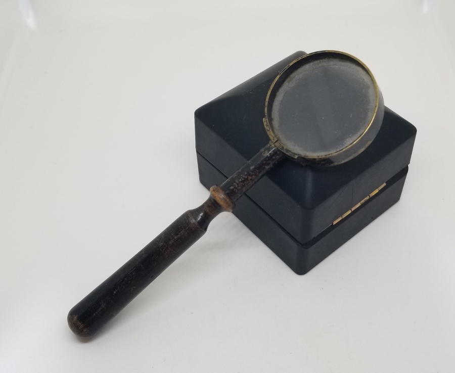 AHŞAP SAPLI OSMANLI DÖNEMİ SAHAF BÜYÜTECİ