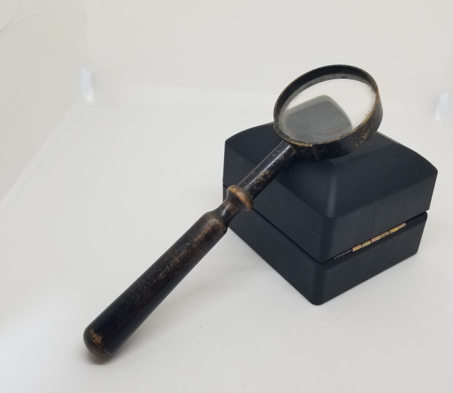 AHŞAP SAPLI OSMANLI DÖNEMİ SAHAF BÜYÜTECİ