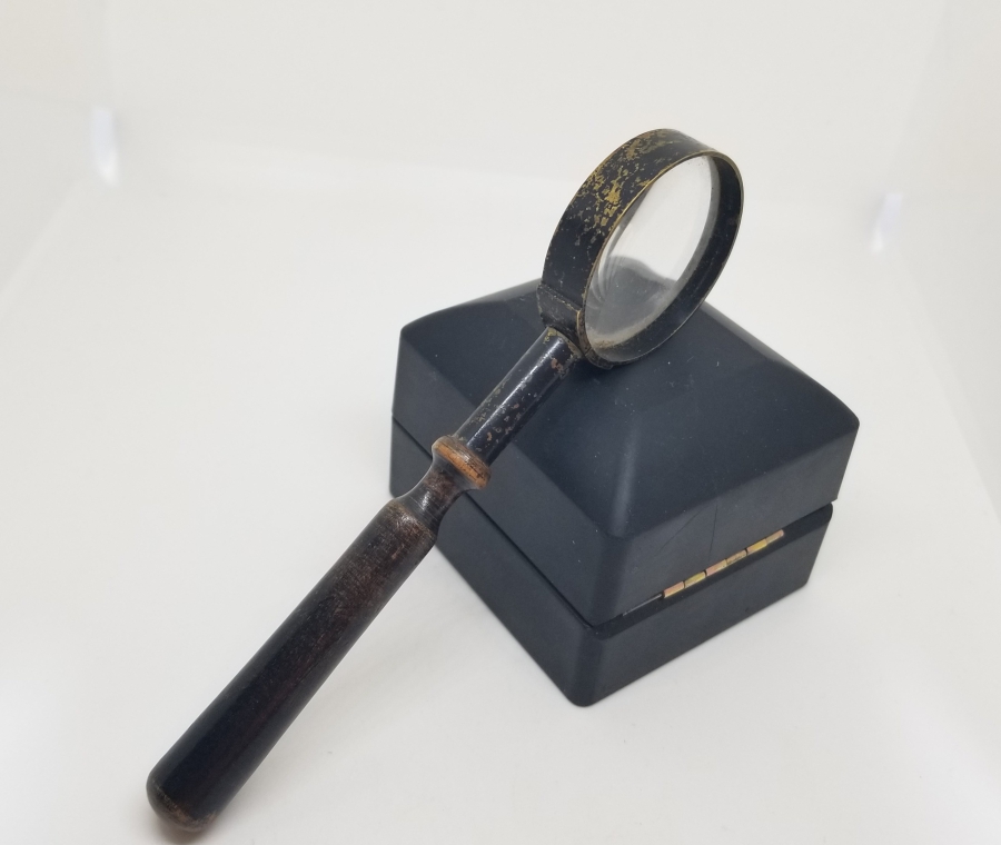 AHŞAP SAPLI OSMANLI DÖNEMİ SAHAF BÜYÜTECİ