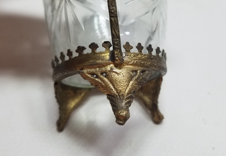 KRİSTAL CAMLI OSMANLI DÖNEMİ NADİR TİPTE SAKAL-I ŞERİF KUTUSU